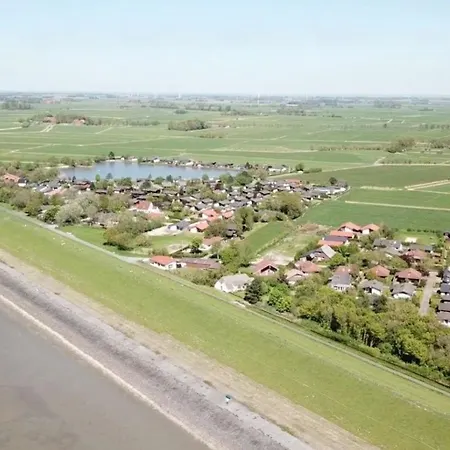 E13 Mit Garten, Terrasse Und Deichblick Butjadingen